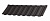 Композитная черепица Gerard Classic Charcoal