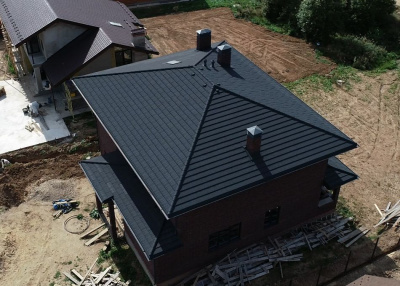 Композитная черепица Metrotile WoodShake Серый