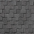 Гибкая черепица Quiet tile Bohho Антрацитово серый