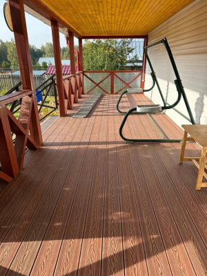 Террасная доска пустотелая Deckart Magnum Pro Тик