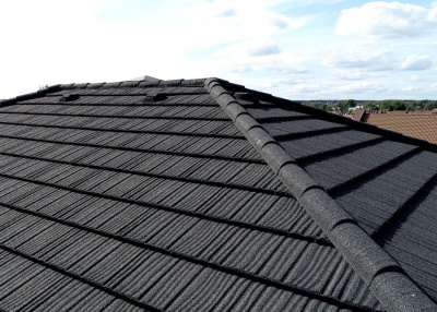 Композитная черепица Metrotile WoodShake Серый