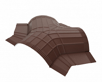 Y-тройник R120 полукруглого конька Аквасистем Pural