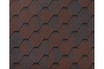 Черепица гибкая RoofShield Премиум Стандарт медный