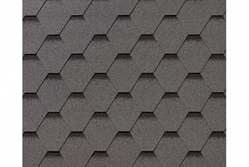 Черепица гибкая RoofShield Премиум Стандарт серый с оттенением
