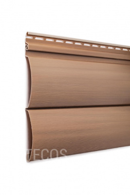 Сайдинг Tecos Natural wood effect Блок-Хаус двойной Европейский клён