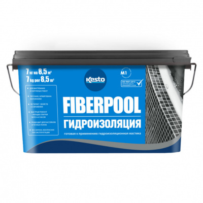 Гидроизоляционная мастика KESTO Fiberpool