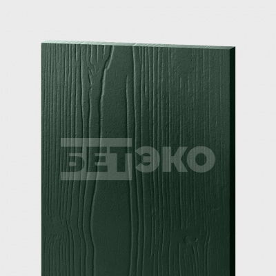 Фиброцементный сайдинг БЕТЭКО Вудстоун  Темно зеленый 6009