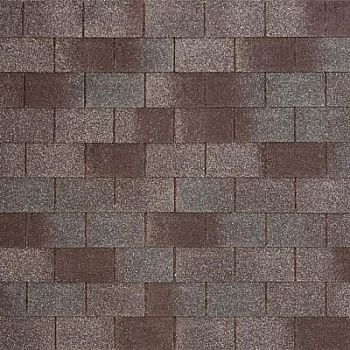 Мягкая кровля Тегола NOBIL TILE Лофт Серо-коричневый