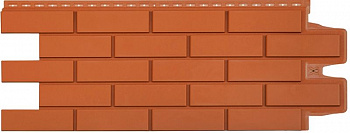 Фасадные панели Grand Line Клинкерный Кирпич Classic терракотовый
