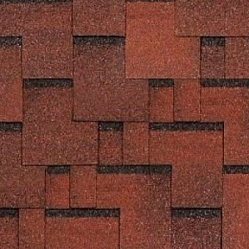 Мягкая кровля Тегола Top Shingle Футуро Красный