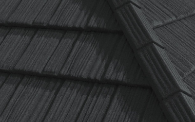 Композитная черепица Gerard Shake Charcoal