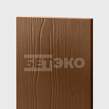 Фиброцементный сайдинг БЕТЭКО Вудстоун Ярко коричневый 8007