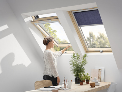 Мансардное окно VELUX Дизайн GLL 1061B ручка снизу