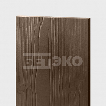 Фиброцементный сайдинг БЕТЭКО Вудстоун Коричневый 8028