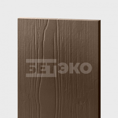 Фиброцементный сайдинг БЕТЭКО Вудстоун Коричневый 8028