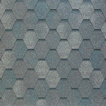 Мягкая кровля Тегола NOBIL TILE Вест Темно-серый
