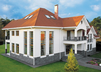 Композитная черепица Metrotile MetroBond Терракотовый