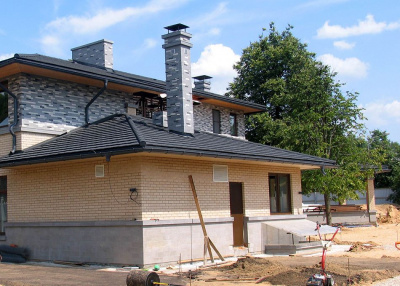 Композитная черепица Metrotile MetroShake II Сланцево-серый